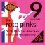 Roto Pinks R9 Super Light 9-42 Nickel on Steel Electric Guitar Strings