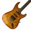 Rob Williams Set Neck Model in Qulited Amber