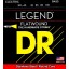 DR Flatwound SFL-45 Legend Polished Stainless Electric Bass Strings Short Scale
